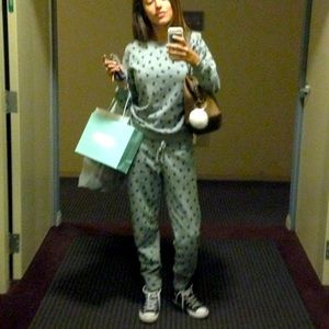 2 PC Matching Set Converse Sweat Suit